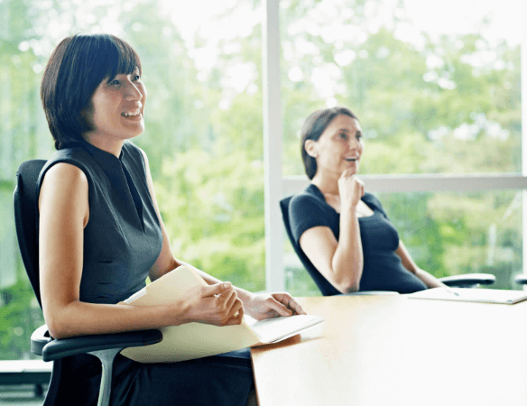 Women in a meeting